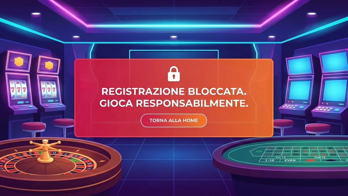 Registrazione con bonus